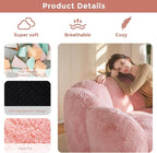 MAXYOYO Bean Bag Chair for Adults, Loveseat Floral Shaped Bean Bag Sofa - Image 7