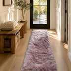 EasyJoy Faux Sheepskin Rug, Fluffy Faux Fur Rug, Ultra Soft Shag Area Rug by EasyJoy