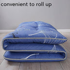 MAXYOYO Leaf Printed Japanese Futon Floor Mattress, Thicken Sleeping Pad Floor - Image 3