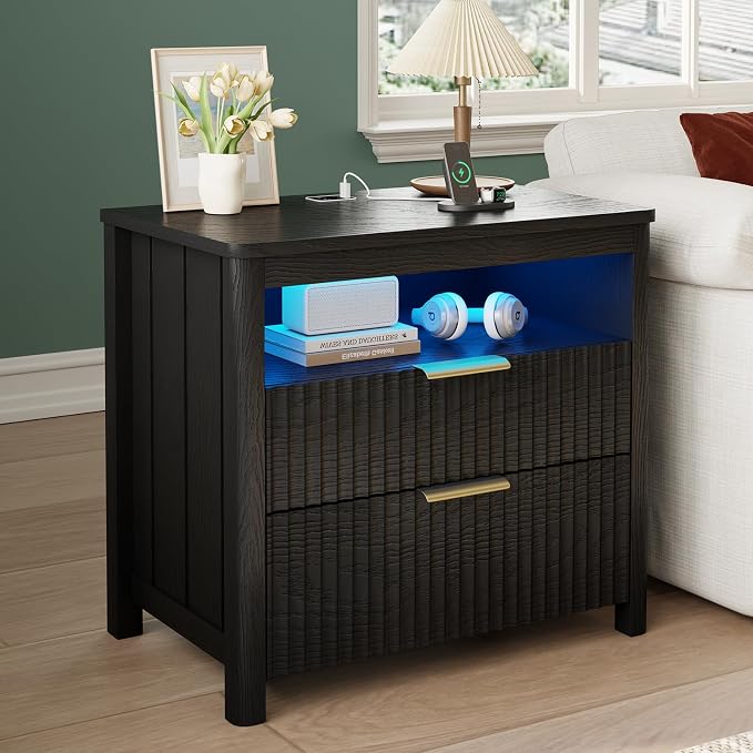 WOOVIVS End Table Set of 2 - Image 4