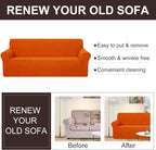 U-NICE HOME Oversized Stretch Loveseat Couch Cover, 1-Piece Sofa cover - Image 5