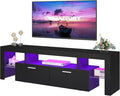 Clikuutory Modern Lighting 63 inch TV Stand by Turnyourhouseintoahome