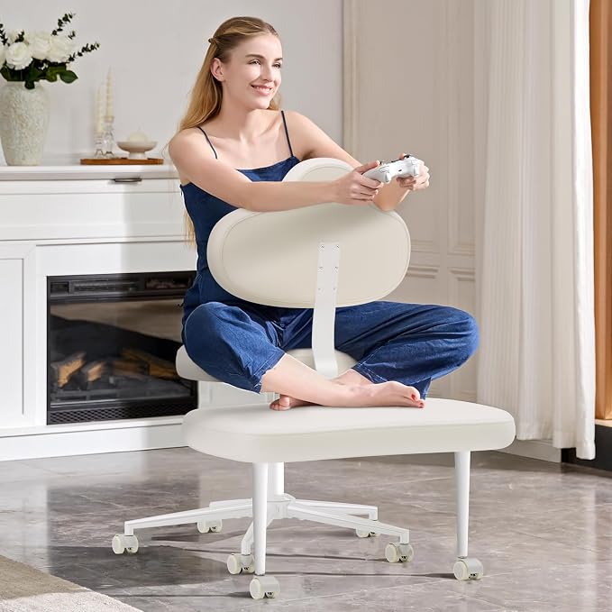 Pinmoco Cross Legged Office Chair - Image 8