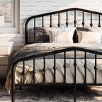 SHA CERLIN Full Size Metal Platform Bed Frame by SHACERLIN