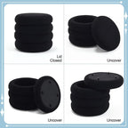 Flouki 19.5" Storage Ottoman Round, Vanity Stools - Image 9