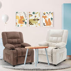 BOSMILLER Kids Recliner Chair， Push Back Toddler Recliner - Image 2