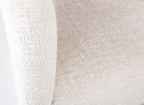 Jofran Gwen Jacquard Upholstered Accent Chair, Modern Luxury Plush Sculptural - Image 5