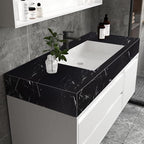 practicalWs 23.6''×118'' Marble Contact Paper Black/White Peel and Stick - Image 6