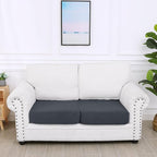 Smiry Waterproof Couch Cushion Covers, Stretch Jacquard Thick Sofa Cushion - Image 5
