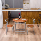 VINGLI 3 Piece Dining Set, Small Kitchen Table Set - Image 6