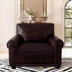 ANARACHON Leather Look Couch Cushion Covers Sofa Seat Slipcovers Sets Couches - Image 2