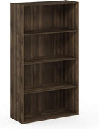 Furinno PASIR Book Shelf, 4-Tier Bookshelf, Bookcase - Image 6