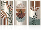 IARTTOP Large Boho Wood Wall Art 16x32 Inch Mid Century Modern Bohemian Wooden by IARTTOP