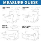 XINEAGE New 3 Pieces Couch Covers - Image 2