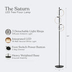Brightech Saturn LED Tree Floor Lamp - Image 3