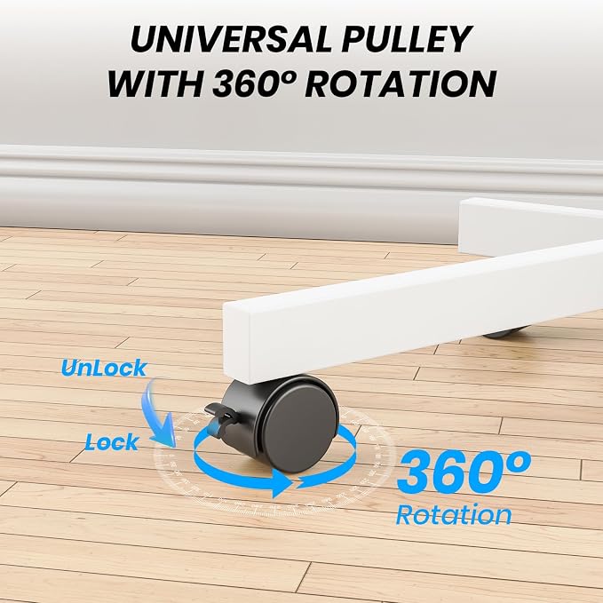 Mobile TV Cart for 23-60 Inch LCD LED OLED Flat Curved Screen TVs - Image 4