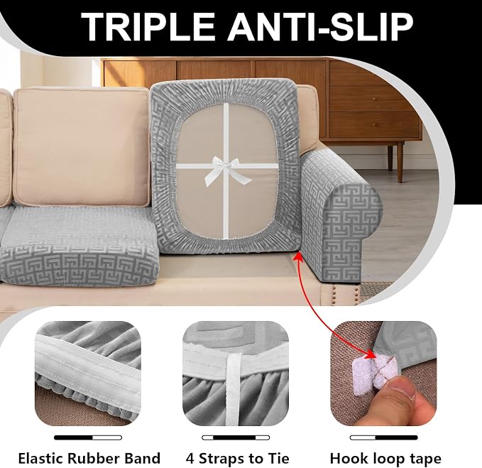 UNBBRRL Stretch Couch Cushion Cover - Image 3