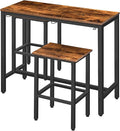 HOOBRO Bar Table Set, Pub Tables Bar Height by HOOBRO