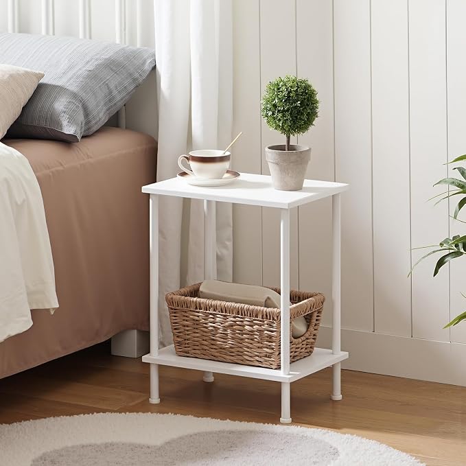HOOBRO End Tables Set of 2, Small Side Table, Nightstand - Image 4