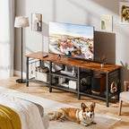 Furologee TV Stand for TVs up to 65 Inch, Entertainment Center - Image 5