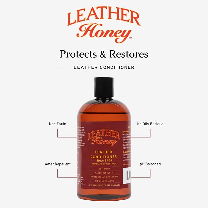 Leather Honey Best Leather Conditioner Since 1968. - Image 3