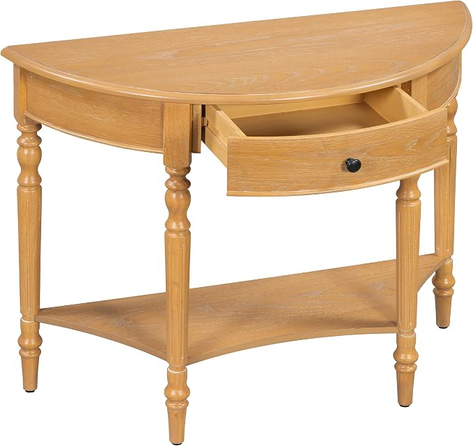LUMISOL Half Moon Console Table - Image 8