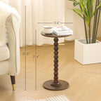 Fultyle Round Side Table, Small Drink Table - Image 2