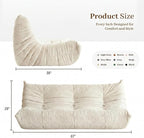 Bean Bag Chair, 3 Seater Fireside Chair, Giant Bean Bag Chairs - Image 3