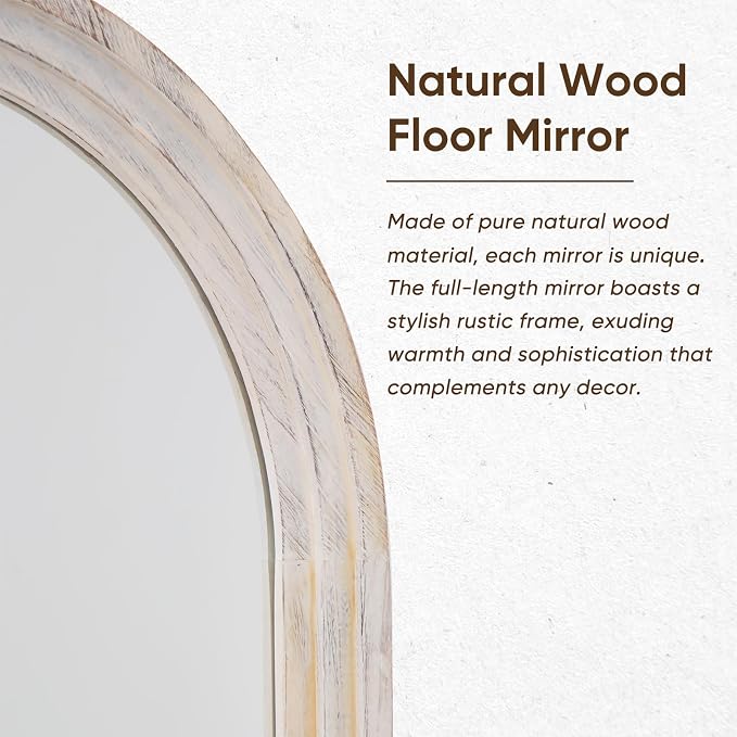 Full Length Mirror, Oversized Stand Up Mirrors Large Wall Mirrors, Wall Mounted - Image 3