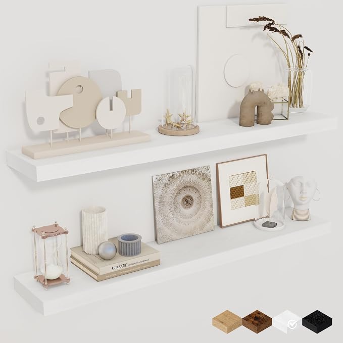 Fun Memories 36Inch Floating Shelves by FunMemories