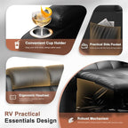 Power Loveseat Recliner with 2-Point Graphene Heat & Massage, Under-Seat - Image 4