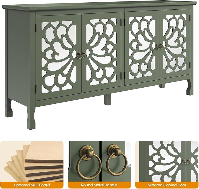 RoyalCraft 63'' Buffet Cabinet - Image 4
