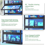 Display Cabinet with Acrylic Glass Doors 67.7'' Tall Curio Cabinet - Image 5
