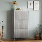 Shoe Cabinet Storage, Modern Freestanding Organizer - Image 7