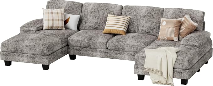 JUMMICO Sectional Couches for Living Room, U Shaped Couch - Image 7