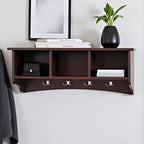 Shaker Cottage Wall-Mounted Coat Rack - Image 6