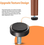 1/4-20 Adjustable Furniture Leveler, 12 Pack Rubber Leveling Feet Screws in - Image 4