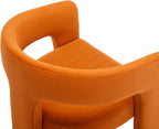 VESCASA Velvet Barrel Dining Chair - Image 6