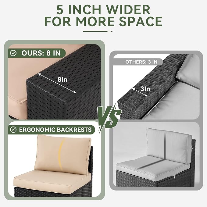 Aoxun Patio Furniture Sets - Image 3