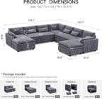 Belffin Large Modular Sectional Sofa - Image 2