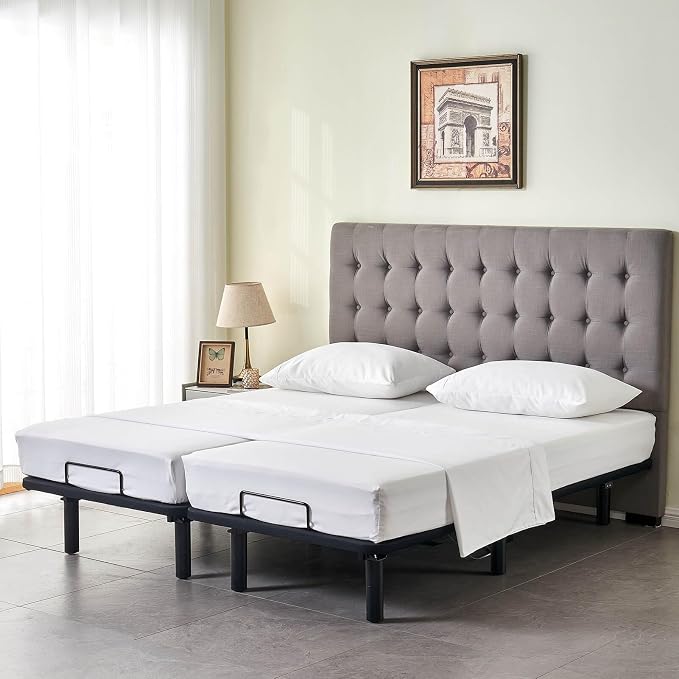 Kingnex Split Queen Sheets for Adjustable Bed Soft 1800 Microfiber 5 Pieces - Image 5
