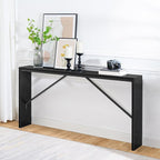 MAHANCRIS Console Table, 62.2" Long Sofa Table Behind Couch, Narrow Entryway - Image 7