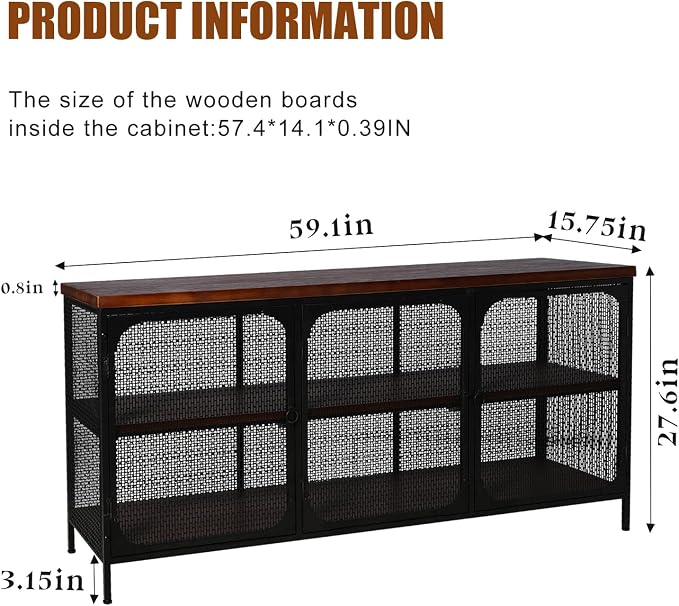 Industrial Storage Console Cabinet - Image 2