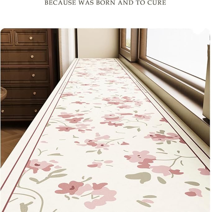 Floral Print Window Sill Cushion – Ultra-Narrow Waterproof Pad - Image 2
