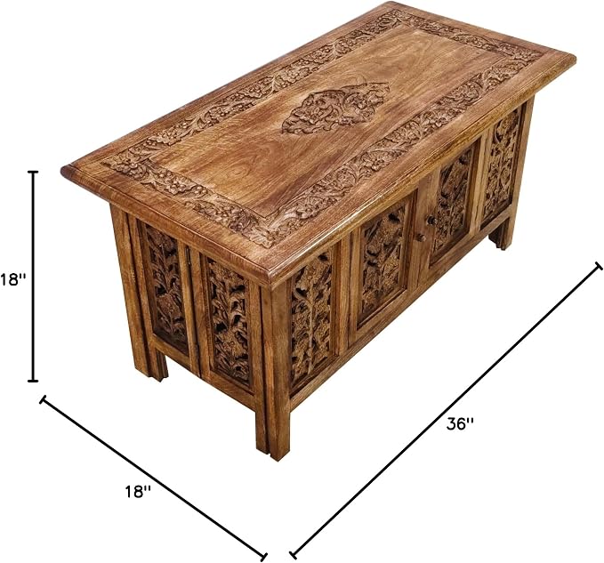 Lightnpro Handmade Wooden Coffee Table - Image 3