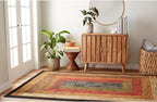 Home Dynamix Vega Modern Area Rug, Geometric Black/Brown/Red 5'2"X7'2" - Image 7