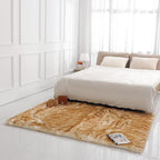 linmopm Faux Fur Rug Sheepskin Shag Fluffy Fuzzy 5x7 ft Rugs - Image 3