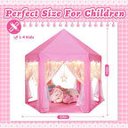 Monobeach Princess Castle Play Tent - Image 7