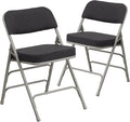 Flash Furniture 2 Pack HERCULES Series Premium Curved Triple Braced & Double by FlashFurniture