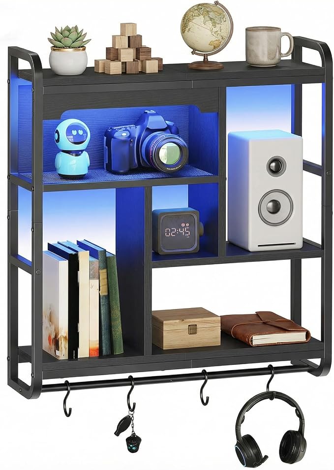 HOOBRO Gaming Floating Shelves - Image 7